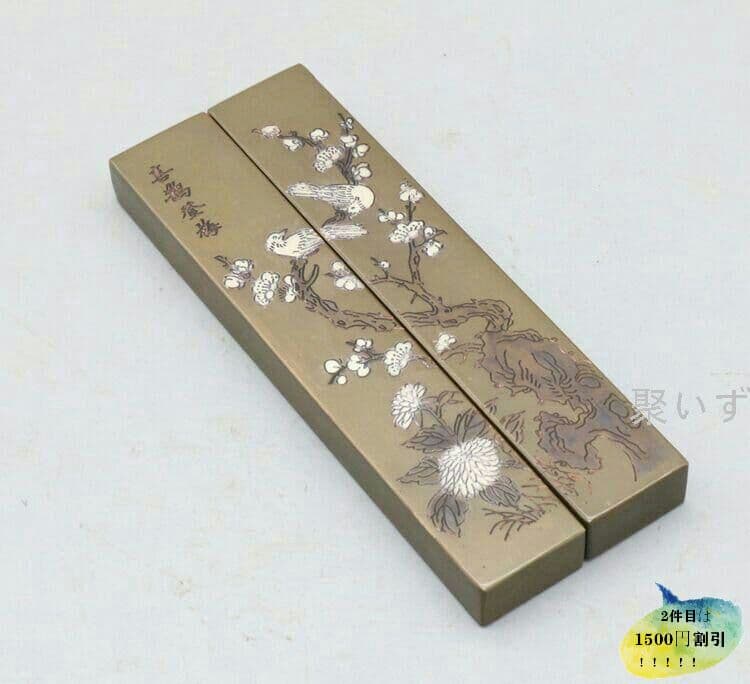 文鎮は定規を押さえる カササギが梅にのぼる 書道の小さい文鎮は定規を押しますM 2026年2月 文鎮の人気商品ランキング - 価格.com