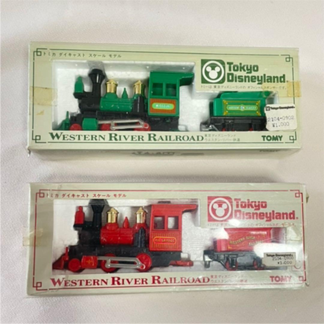 【12月までの販売】 トミカ　東京ディズニーランド ウエスタン・リバー鉄道 明日発売】TDR ディズニービークルコレクション ウエスタンリバー鉄道