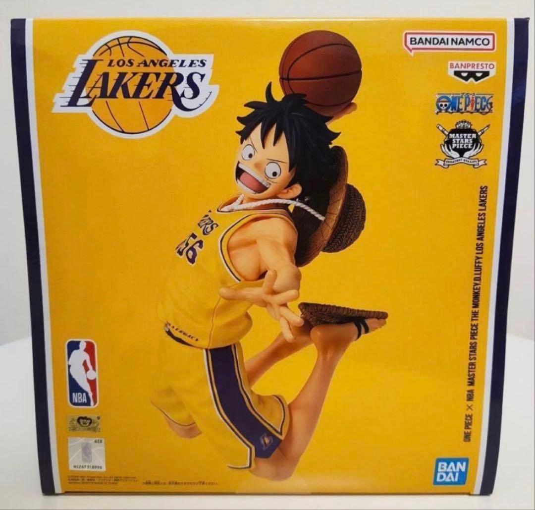 ワンピース ルフィ フィギュア ロサンゼルス・レイカーズ NBA LAKERS レイカーズ ルフィ フィギュア ワンピースベースショップ