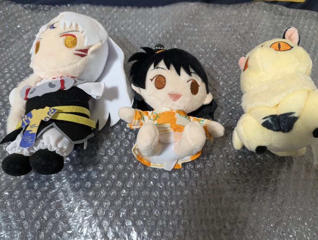 犬夜叉　ぬいぐるみ　殺生丸　りん　雲母 犬夜叉』より、全長約40cmの「雲母 ジャンボぬいぐるみ」が受注生産