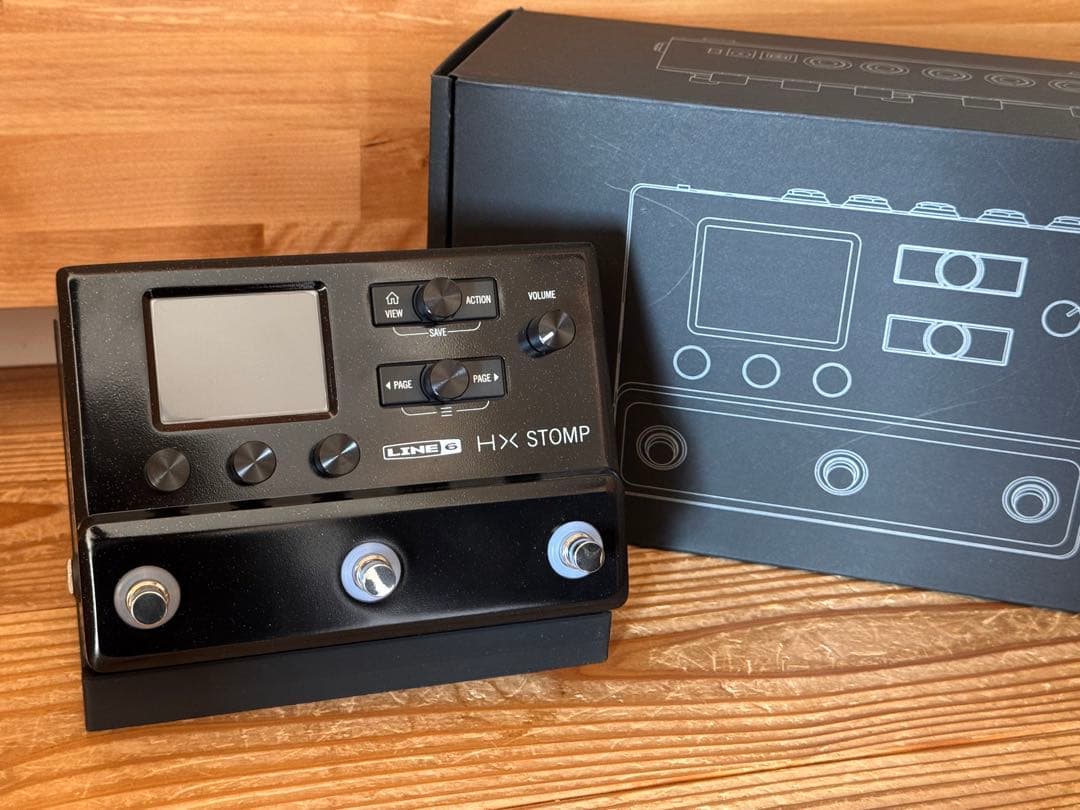 LINE6 HX STOMP 美品 Line 6 HX Stomp XL Multi-Effects Pedal With HX Messenger Bag