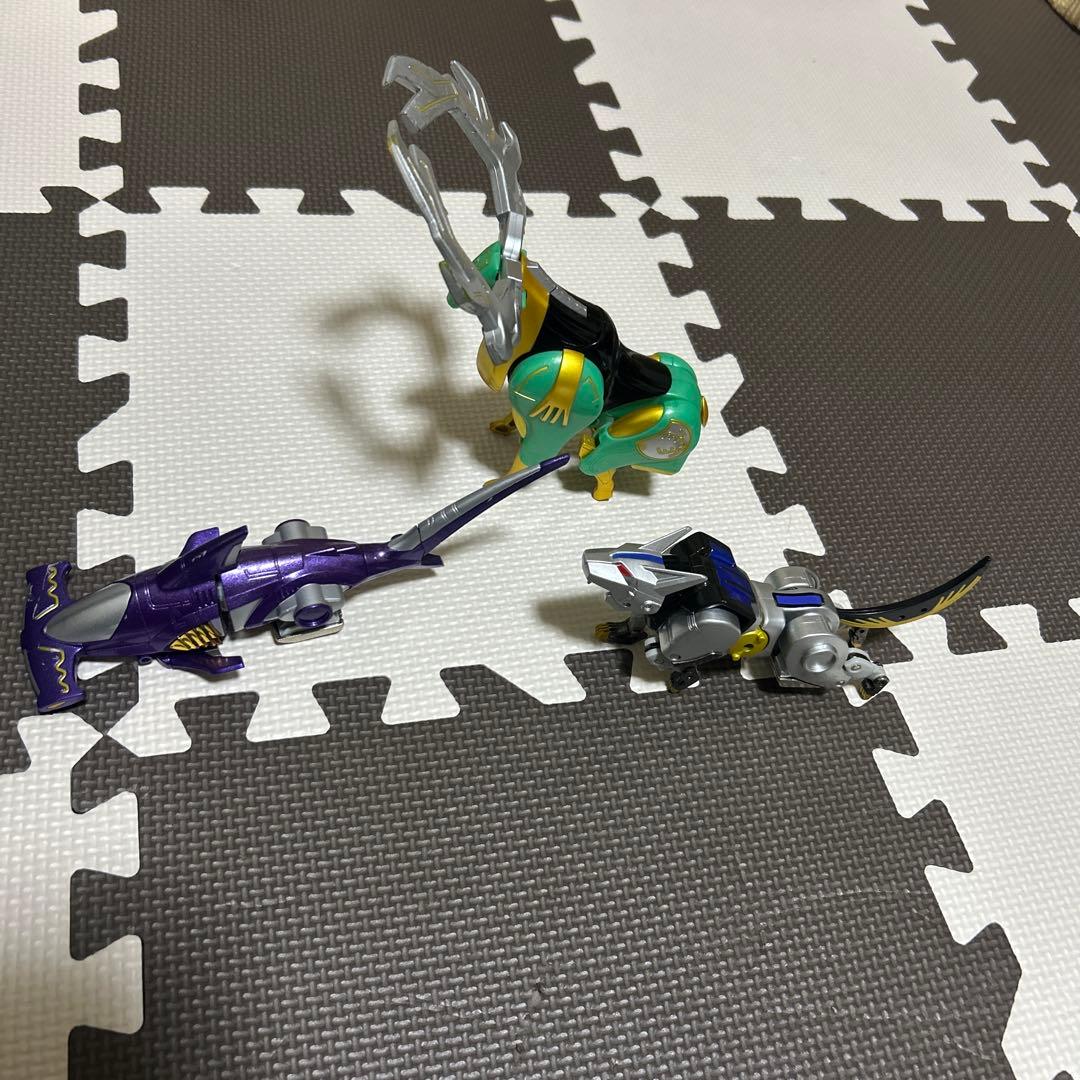 ガオレンジャーおもちゃセット Yahoo!オークション - ①百獣戦隊ガオレンジャー ファイブセット ミニ