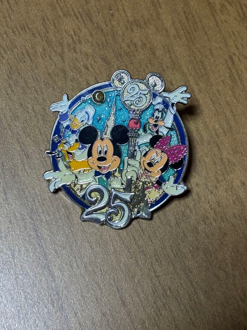 東京ディズニーリゾート 25周年 ピンバッジ - メルカリ