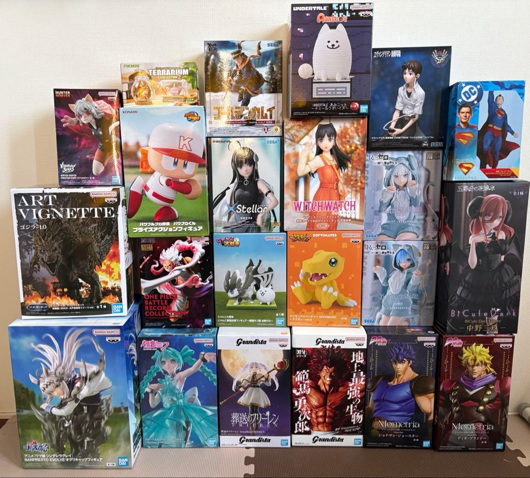 大特価まとめ売り！　最新プライズ含むフィギュア22点セット フィギュア まとめ売り 22点セット 未開封 プライズ品 - メルカリ