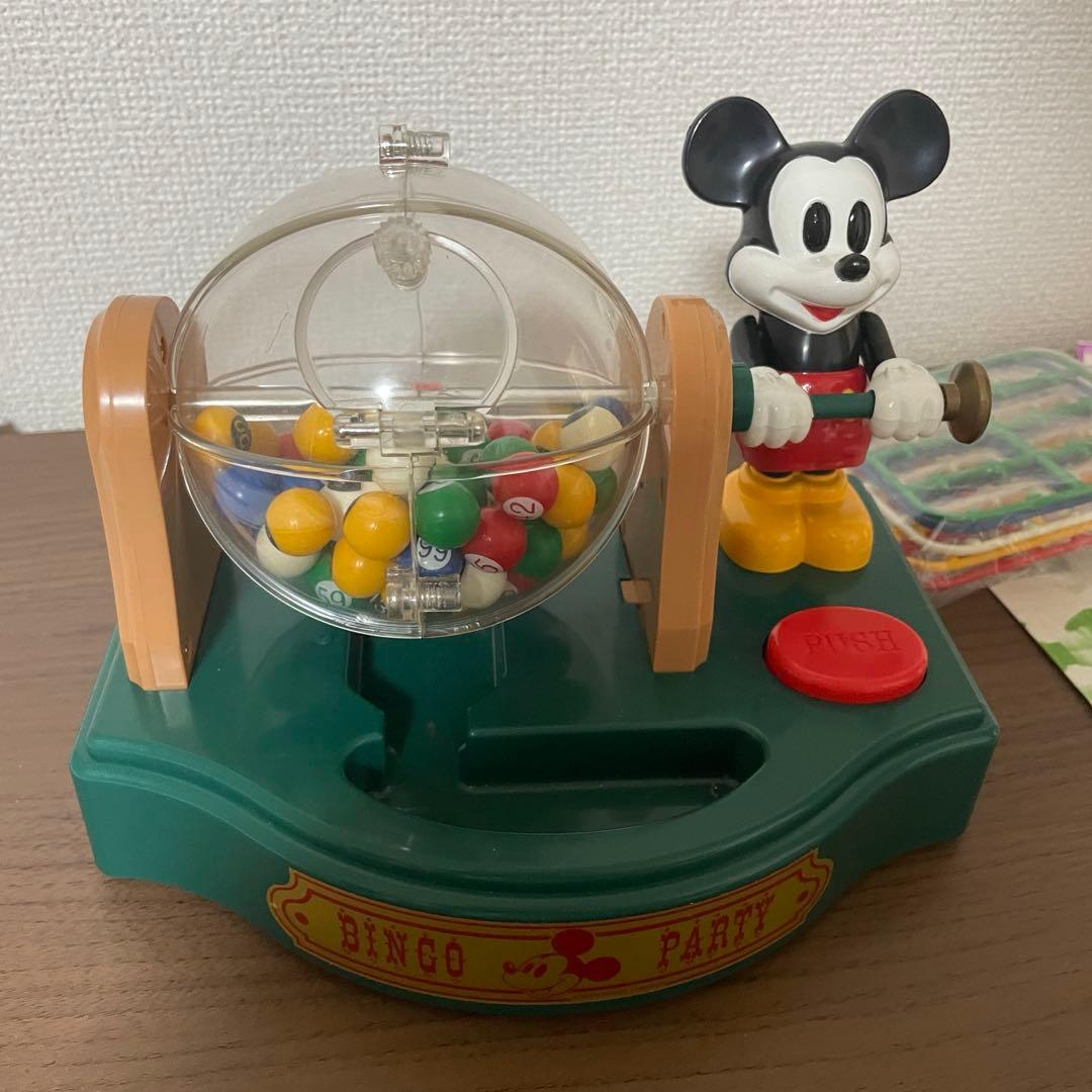 トミー ディズニー ビンゴパーティー 動作確認済み ビンゴマシーン ミッキー トミー ディズニー ビンゴパーティー 動作確認済み ビンゴマシーン