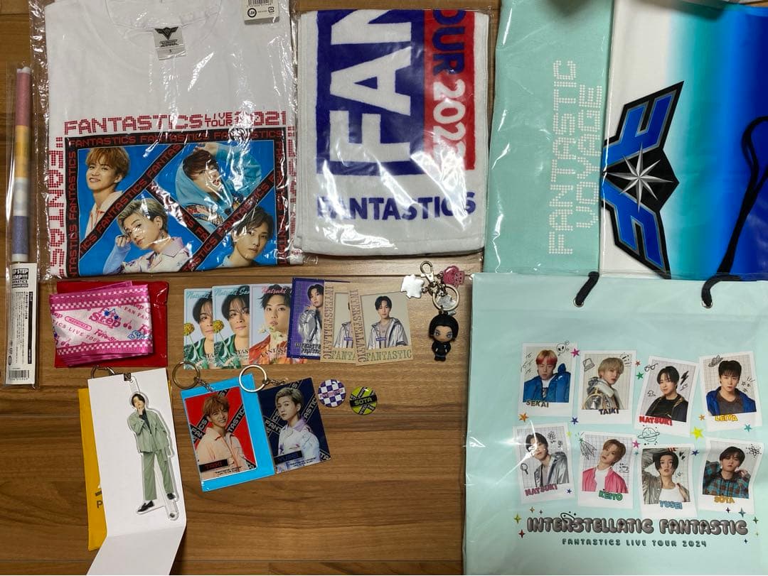 FANTASTICS ライブグッズ(2021~2024年)まとめ売り FANTASTICS OFFICIAL FAN CLUB