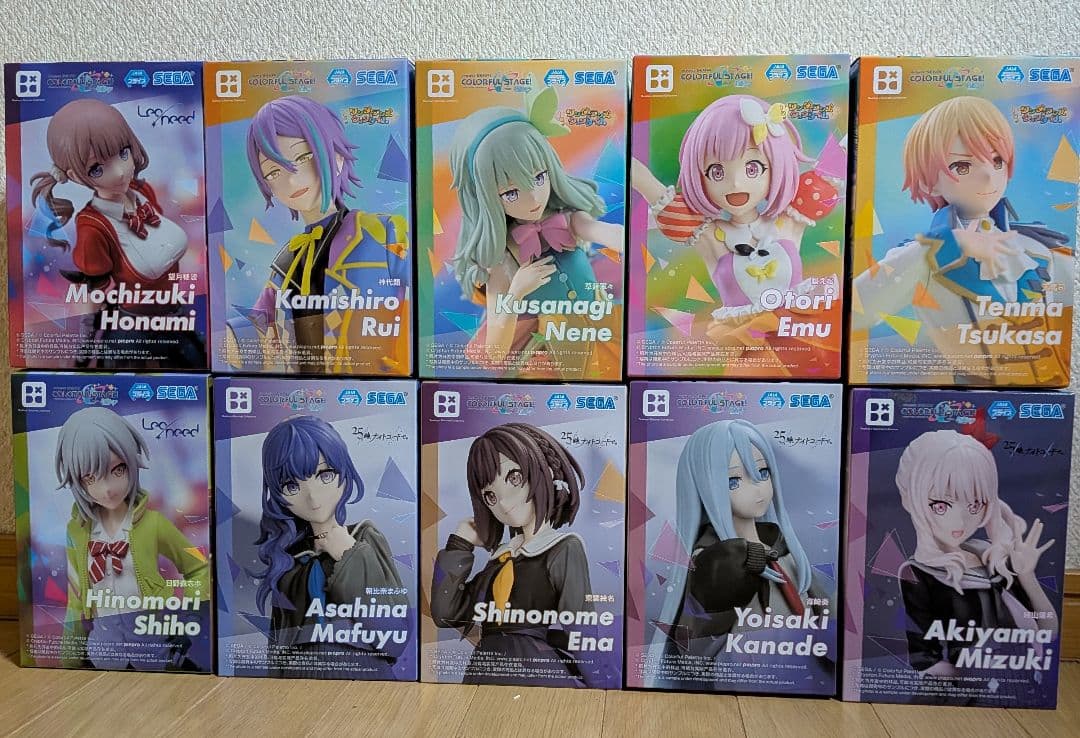 プロジェクトセカイカラフルステージ10体セット プロジェクトセカイ カラフルステージ！ feat. 初音ミク ウエハース10