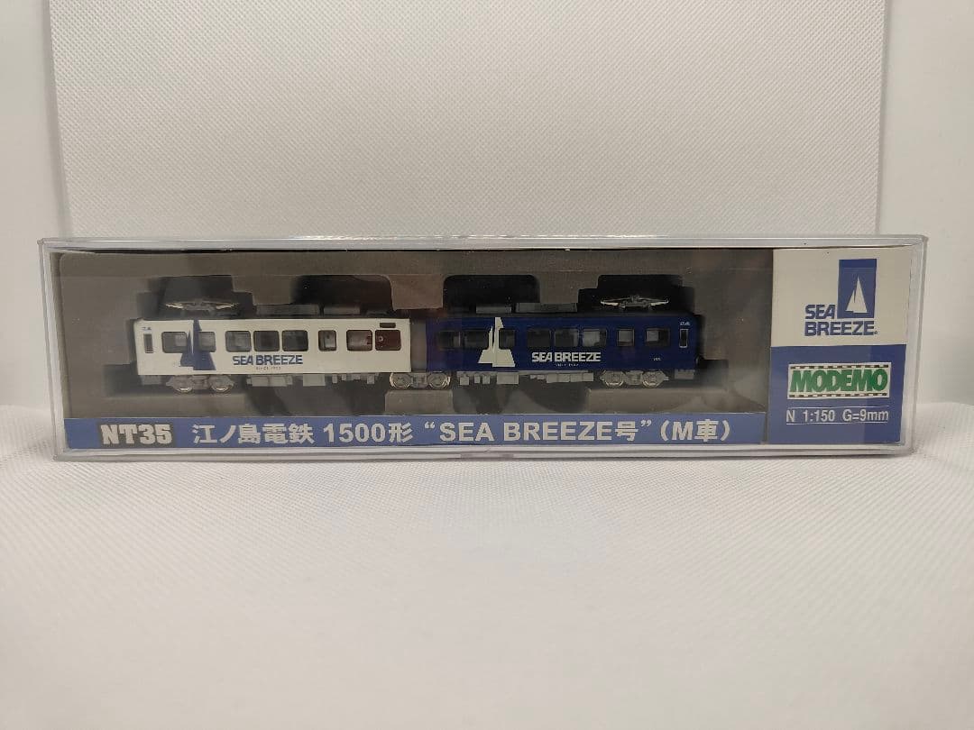 MODEMO江の島電鉄1500形 SEA BREEZE号(M車) Yahoo!オークション -「sea breeze」(Nゲージ) (鉄道模型)の落札相場