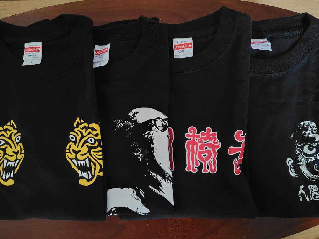 人間椅子　Tシャツ Sサイズ 4枚セット 人間椅子×ハードコアチョコレート！ 人間椅子コラボTシャツ第三弾販売
