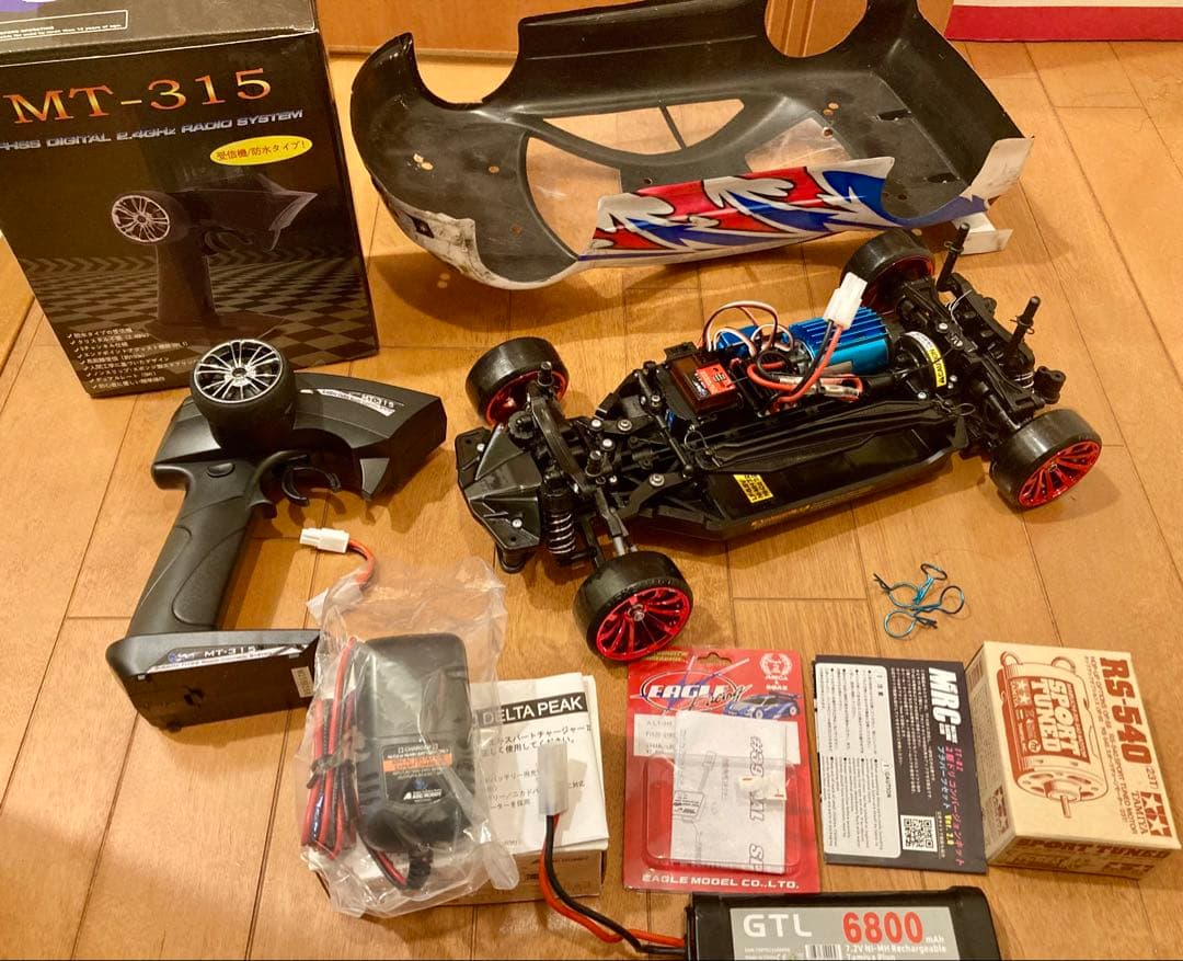 新品TT-02二駆ドリフルセット MRCコンバ ジャイロ付き EXceedオンラインショップ / 【MRC】タミヤ TT-02用 2駆ドリライド