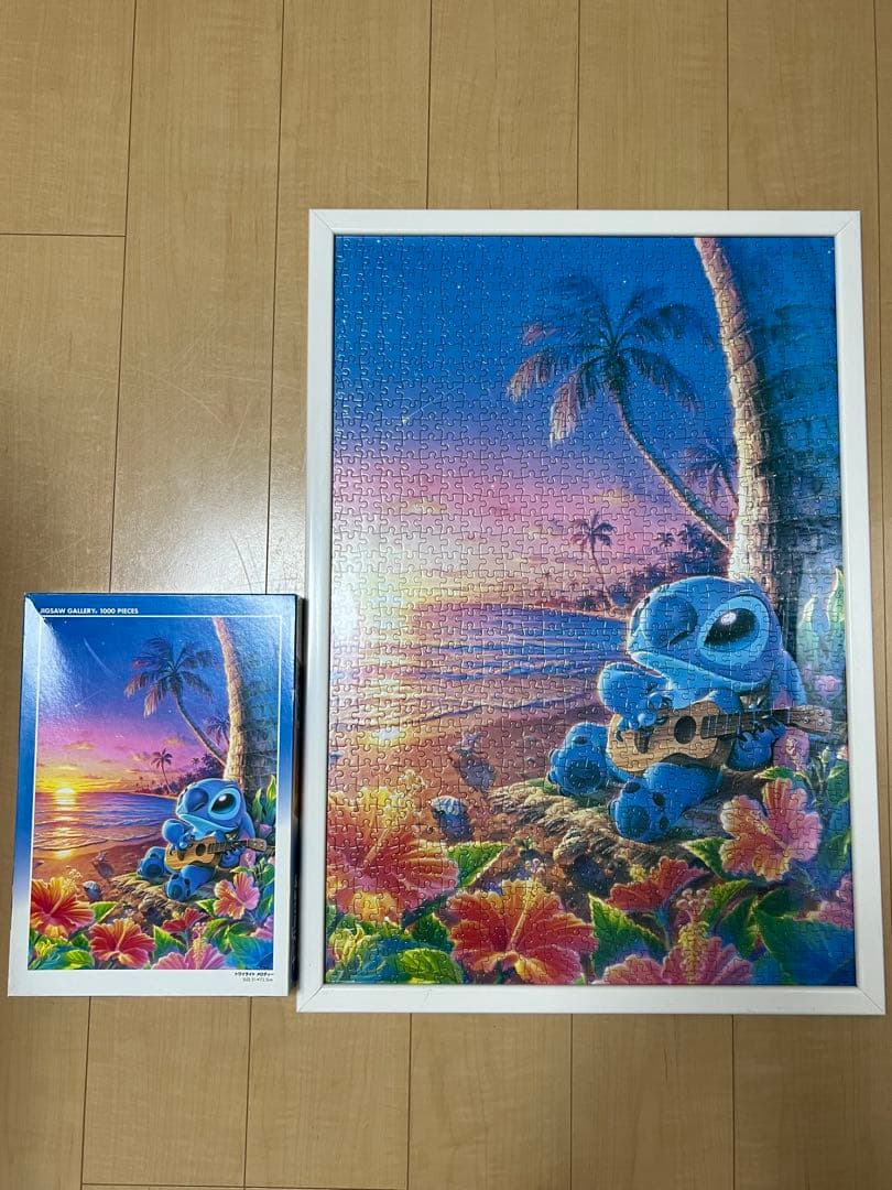 【最終値下】ディズニーパズル　トワイライトメロディー　スティッチ　1000ピース 最終値下】ディズニーパズル トワイライトメロディー スティッチ 1000