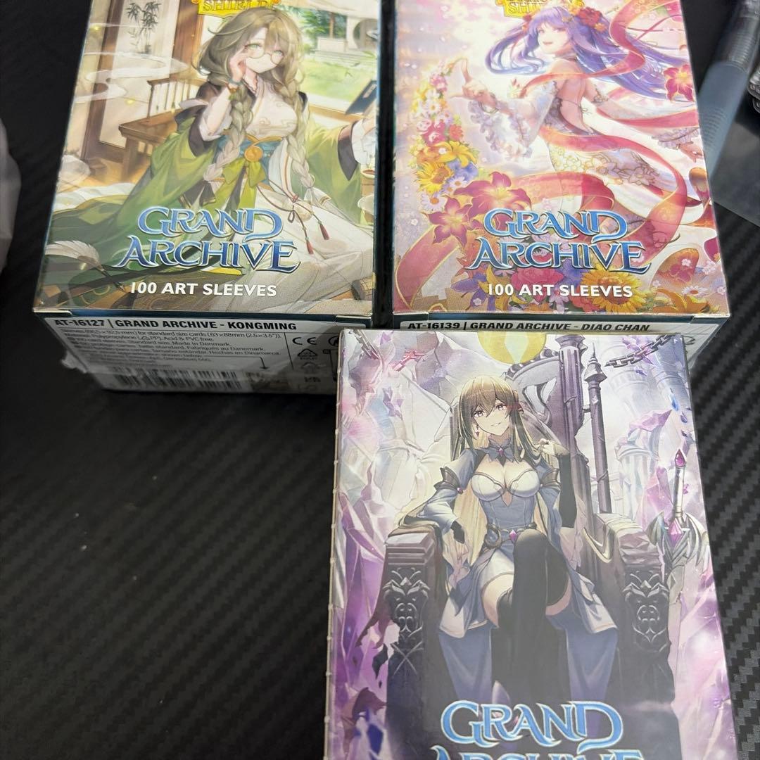 Dragon Shield Grand Archive100枚スリーブ3種セット Dragon Shield Card Sleeves - Grand Archive Art Sleeves 100Ct Pack