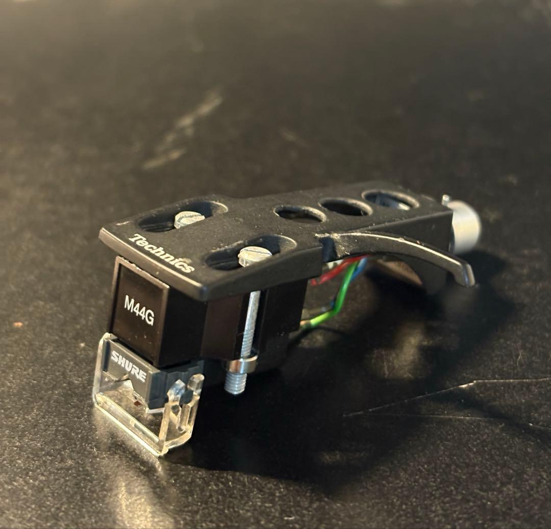 SHURE M44G /Technicsヘッドシェル SHURE M44G カートリッジ Technicsヘッドシェル 針付き - メルカリ