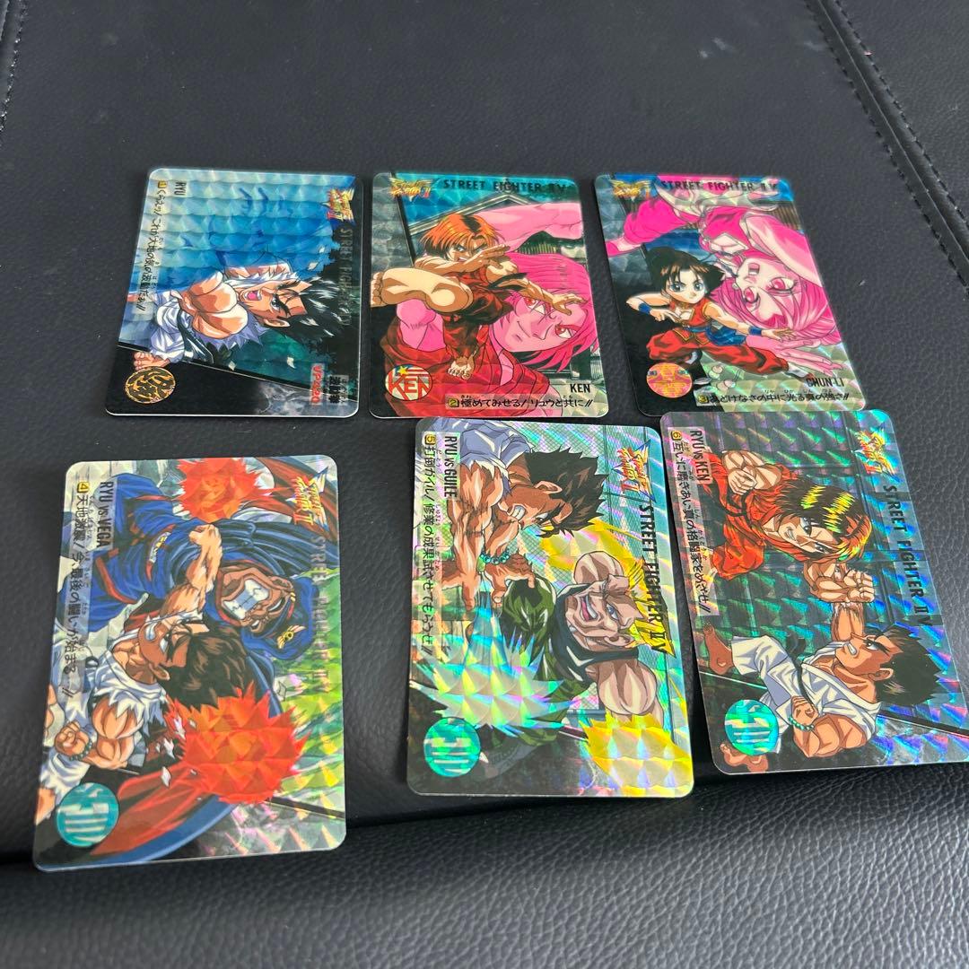 ストリートファイターⅡ V 1995 全42種　カード ストリートファイターⅡ V 1995 全42種 カード - メルカリ