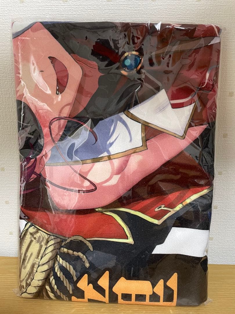 ホロライブ　宝鐘マリン　活動４周年記念　ビッグタオル 🏴‍☠️商品情報🏴‍☠️ 「#宝鐘マリン(@houshoumarine)活動4周年記念