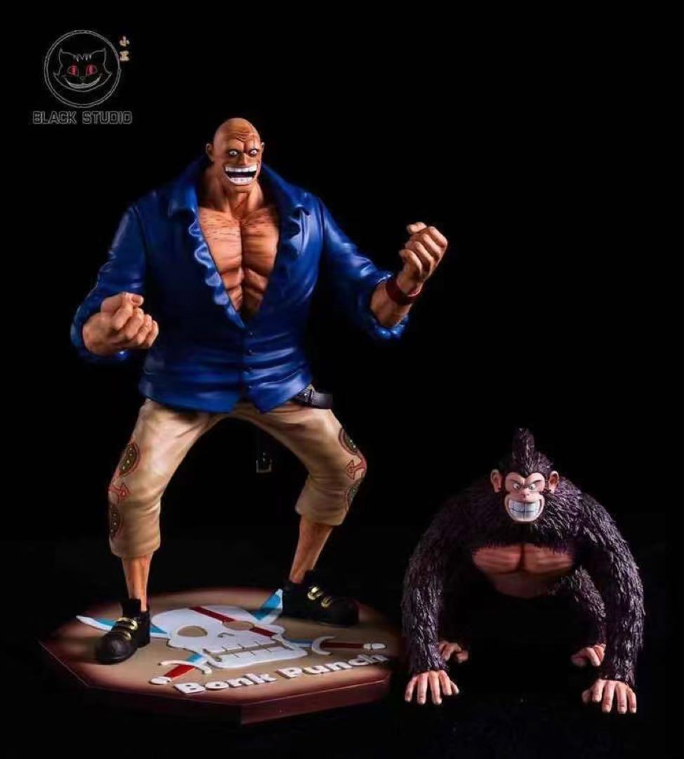 ワンピース ボンク・バンチラ ガレージキット ガレキ スタチュー⑤ ワンピース G5 ハートの海賊団 5点 ガレージキット ガレキ スタチュー