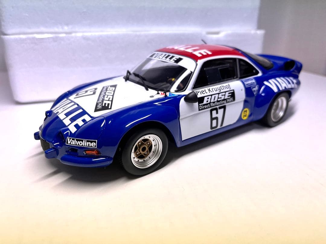 アルピーヌ A110 Gr.5 ラリークロス #67 Team Vialle アルピーヌ A110 Gr.5 ラリークロス #67 Team Vialle (ミニカー