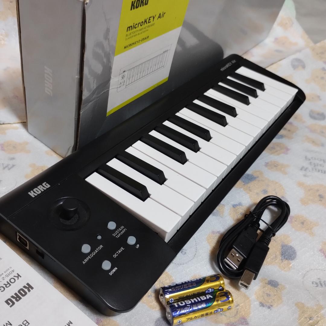 KORG・microKEY25 Air・Bluetooth MIDI キーボード microKEY Air - Bluetooth Keyboard Controller