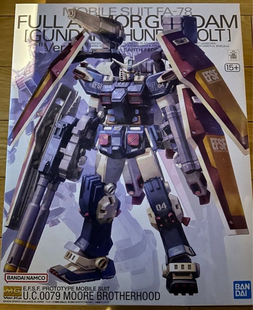 【新品未開封】MG 1/100フルアーマーガンダム Ver.Ka サンダーボルト MG 1/100 フルアーマー・ガンダム Ver.Ka（GUNDAM THUNDERBOLT版
