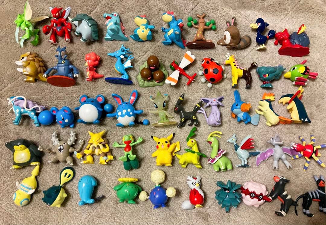 【初期・限定品あり】 モンコレ まとめ売り ポケモンフィギュア おまけ付き 値下げ】ポケモン フィギュア モンコレ 103体セット売り 希少 初代