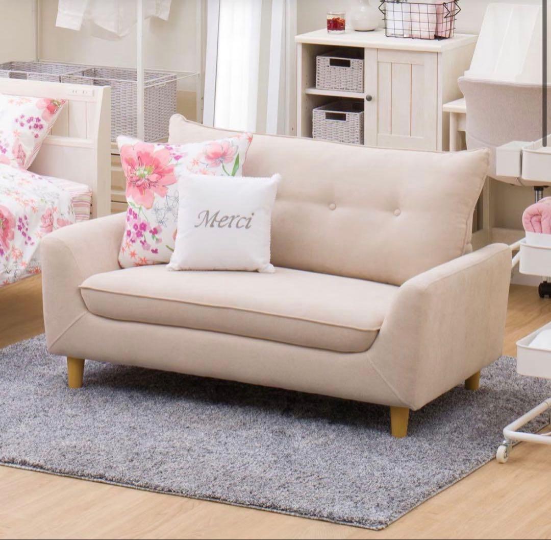 2名掛けソファ【引っ越に伴い最安値/期間限定】 一生紀（ISSEIKI） ソファー 2人掛け アルダー 北欧 エリス 2P ソファ