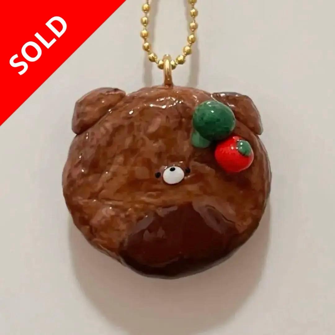 ハンドメイド べあらびシリーズ フェイクハンバーグ キーホルダー 食品サンプル 鉄板ハンバーグ キーホルダー ストラップ マグネット