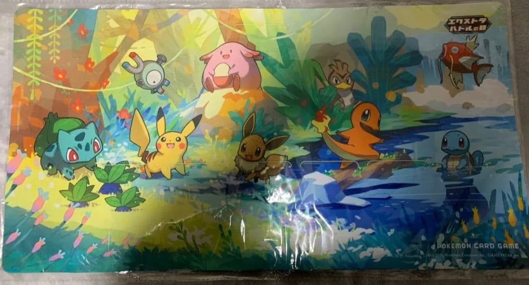 ポケモンカード　エクストラバトルの日　ラバープレイマット　ポケカ　プレイマット ラバープレイマット エクストラバトルの日 – 晴れる屋2